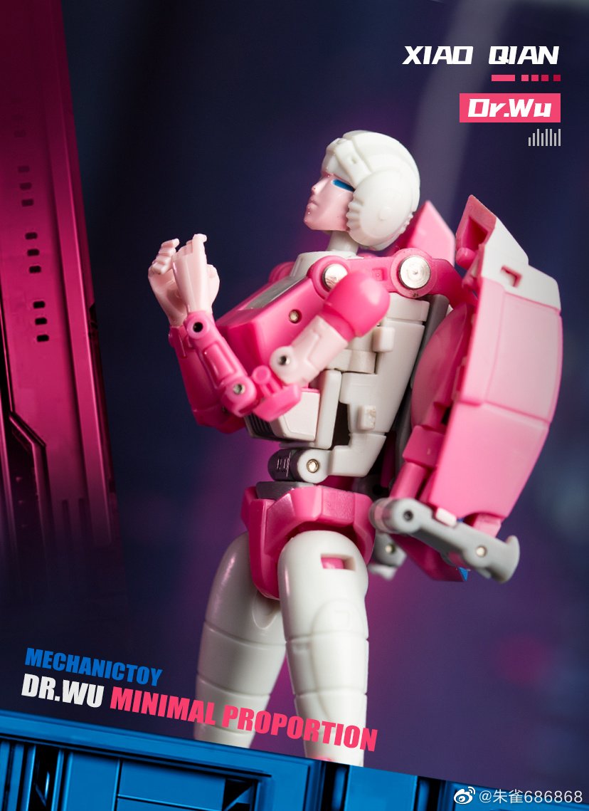 Dr.Wu & Mechanic Toys MS-30 MS30 Amie (Arcee) Mech Fans Toys